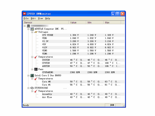 HWMonitor PRO(硬件检测工具) V1.42.0.0 英文安装版