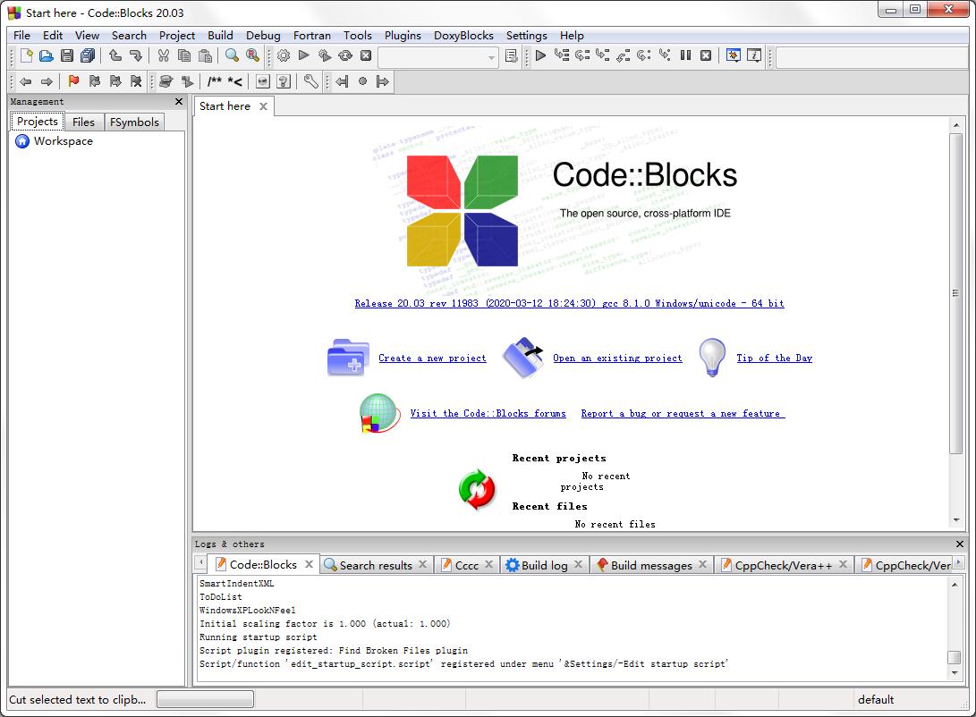 codeblocks(程序开发软件) V17.12 英文安装版