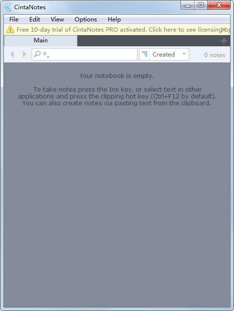 CintaNotes(笔记软件) V3.13 英文安装版