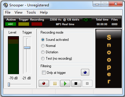 Snooper(简单电脑录音软件) V1.48.9 官方安装版